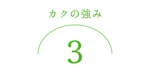 カクの強み3